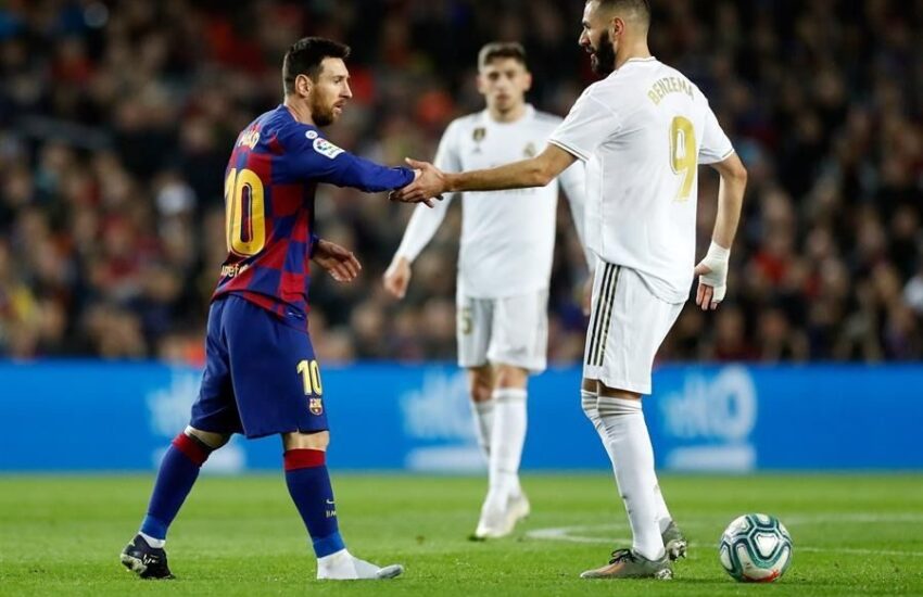 Cuộc đối đầu Messi và Benzema trong trận siêu kinh điển