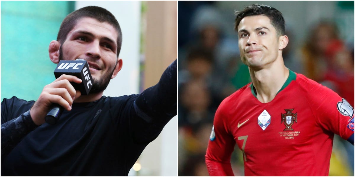 Nurmagomedov và Ronaldo